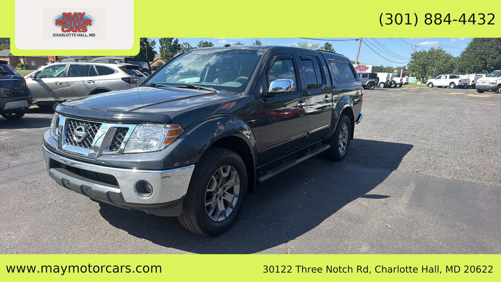 Used 2015 Nissan Frontier SL w/ Moonroof Package AWD/4WD image 1