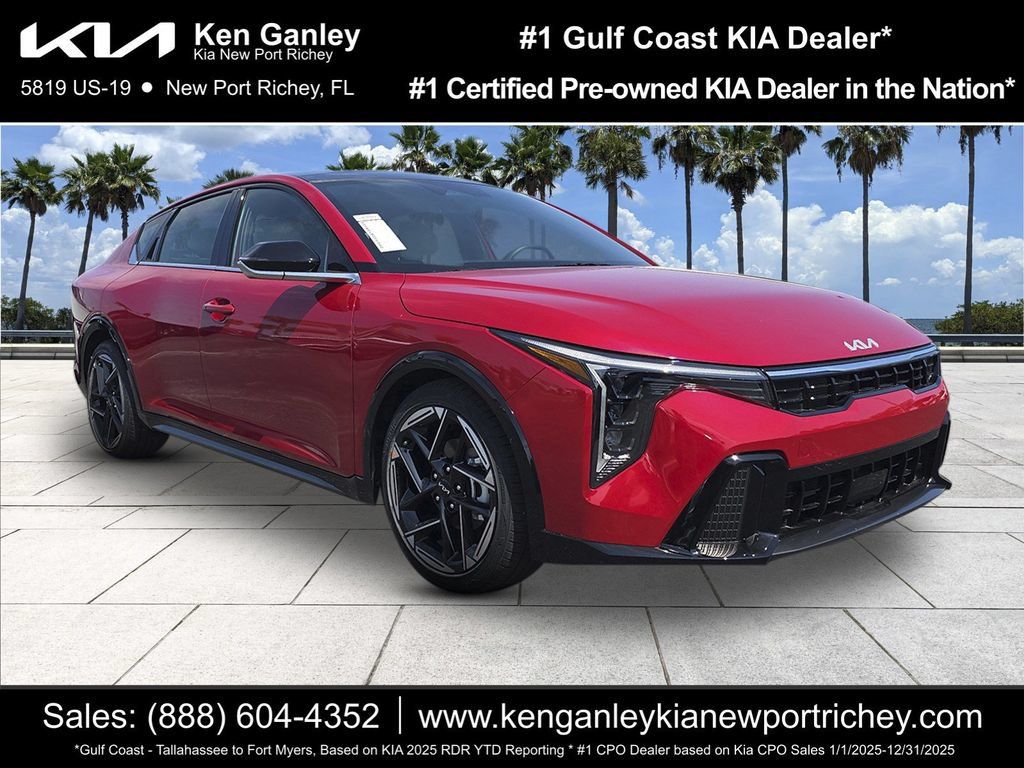 New 2026 Kia K4 GT-Line Turbo w/ GT-Line Premium Package FWD image 1