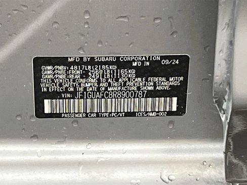 Used 2024 Subaru Impreza 2.0i Sport AWD/4WD image 31