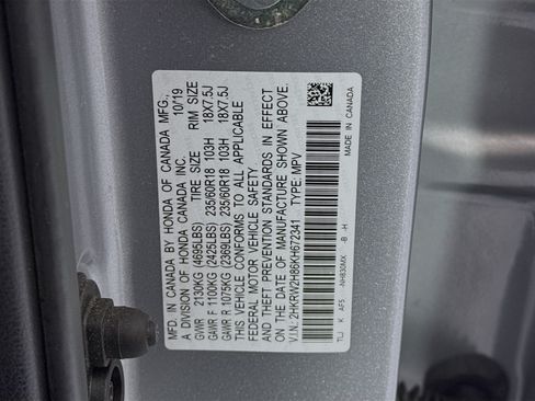 Certified 2019 Honda CR-V EX-L image 32