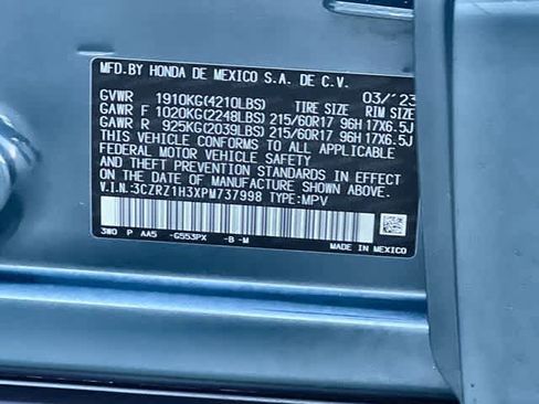 Used 2023 Honda HR-V LX image 22