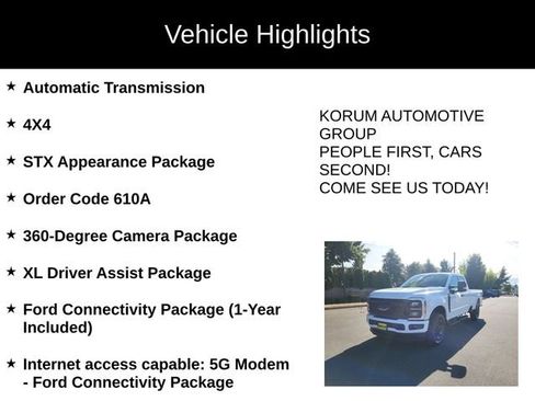 New 2026 Ford F350 XL w/ STX Appearance Package image 4
