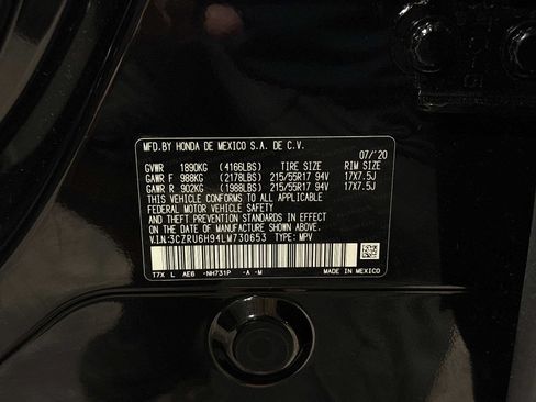Used 2020 Honda HR-V Touring image 14