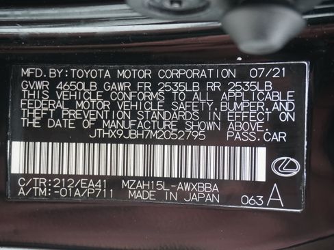 Used 2021 Lexus UX 250h AWD/4WD image 31