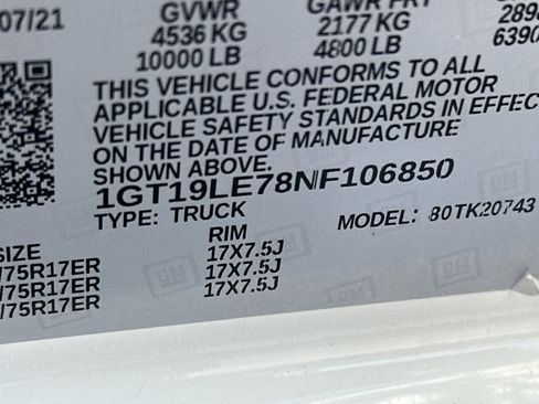 Used 2022 GMC Sierra 2500 Pro w/ Convenience Package image 30