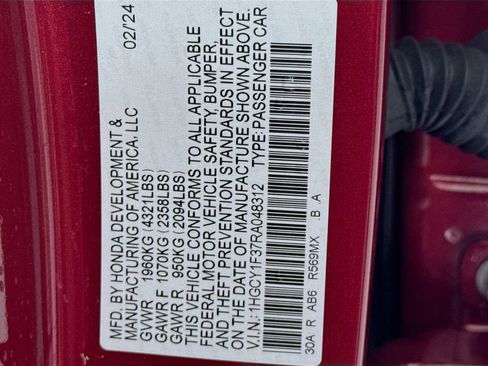 Used 2024 Honda Accord EX image 42