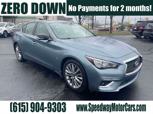 Used 2018 INFINITI Q50 Luxe w/ Essential Package (3.0T Luxe) image 1