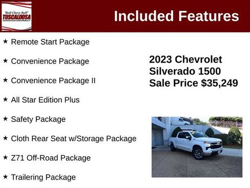 Used 2023 Chevrolet Silverado 1500 LT w/ All Star Edition Plus AWD/4WD image 12