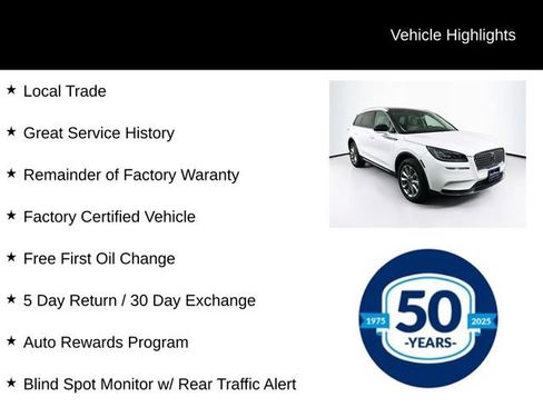 Certified 2022 Lincoln Corsair AWD w/ Premium Package image 7