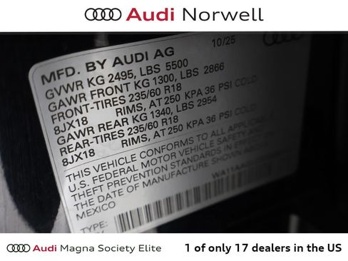 Used 2025 Audi Q5 Premium w/ Convenience Package AWD/4WD image 3