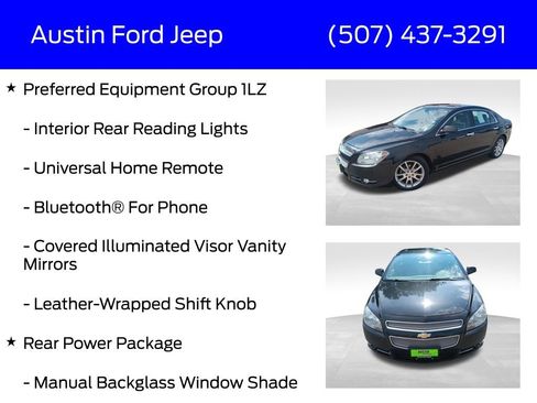 Used 2009 Chevrolet Malibu LTZ w/ HFV6 Engine Package image 14