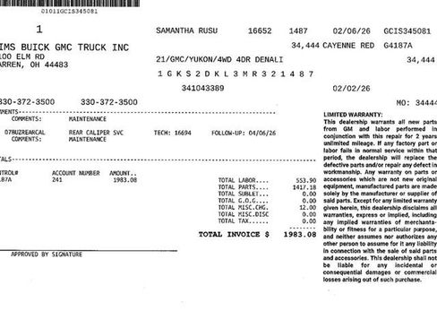 Used 2021 GMC Yukon Denali w/ Denali Premium Package image 8