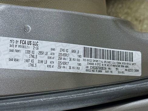 Used 2016 Dodge Grand Caravan SE w/ Quick Order Package 29E SE image 32