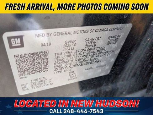 Used 2019 Chevrolet Equinox LT w/ Driver Convenience Package FWD image 33