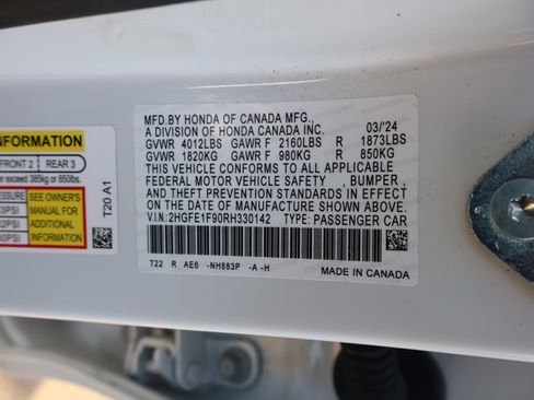 Used 2024 Honda Civic Touring image 42