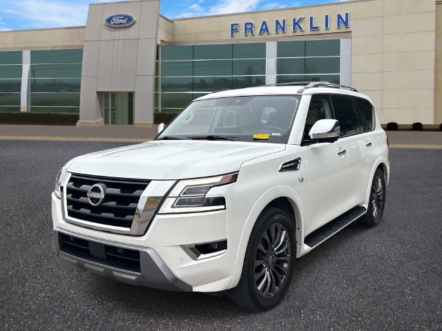 Used 2022 Nissan Armada Platinum w/ Captain's Chairs Package AWD/4WD image 3