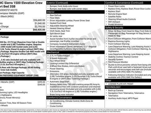 New 2026 GMC Sierra 1500 Elevation AWD/4WD image 6