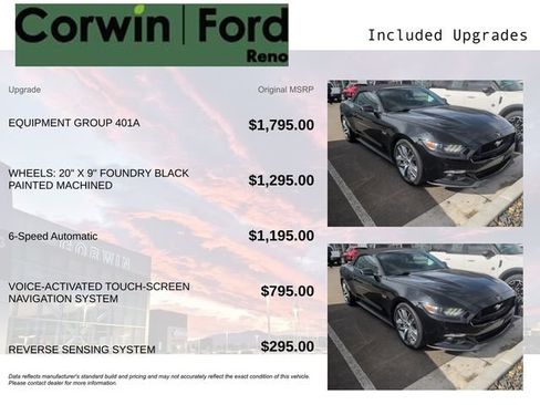 Used 2017 Ford Mustang GT Premium w/ Equipment Group 401A image 3