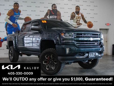 Used 2017 Chevrolet Silverado 1500 LTZ Z71 w/ LTZ Plus Package AWD/4WD image 1