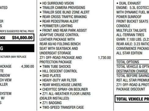 Certified 2025 Chevrolet Silverado 1500 RST w/ RST All Star Premium Package AWD/4WD image 2