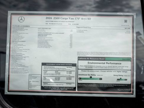 Used 2026 Mercedes-Benz Sprinter 2500 image 21
