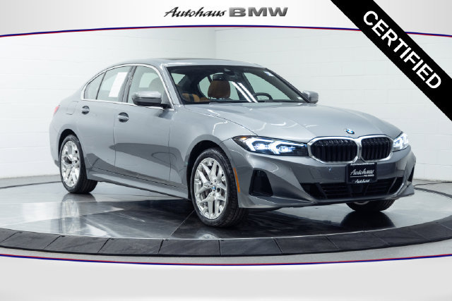 Certified 2025 BMW 330i xDrive Sedan w/ Premium Package AWD/4WD image 1