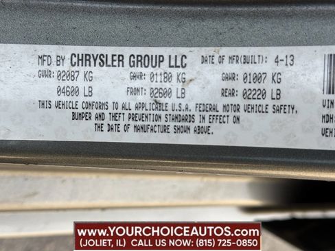 Used 2013 Chrysler 200 Touring w/ S Exterior Appearance Pkg image 14