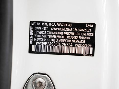 Used 2019 Porsche 911 Targa 4 GTS w/ GTS Interior Package AWD/4WD image 44