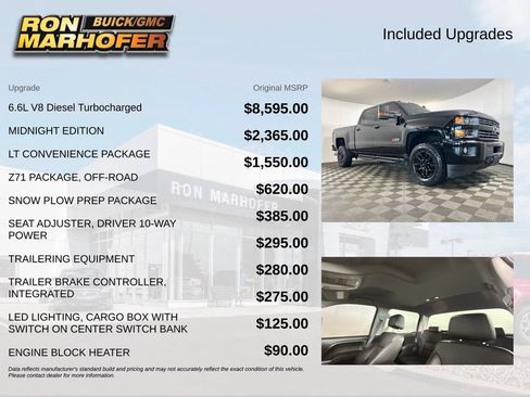 Used 2016 Chevrolet Silverado 2500 LT w/ Midnight Edition AWD/4WD image 6