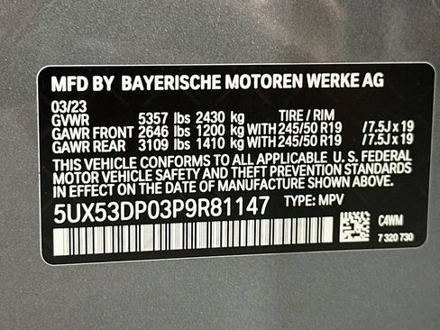 Used 2023 BMW X3 xDrive30i w/ Premium Package AWD/4WD image 34