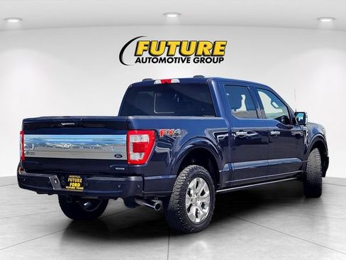 Certified 2021 Ford F150 Platinum w/ Equipment Group 701A High AWD/4WD image 4