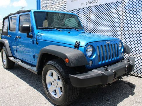 Used 2015 Jeep Wrangler Unlimited Sport w/ Quick Order Package 24S AWD/4WD image 9