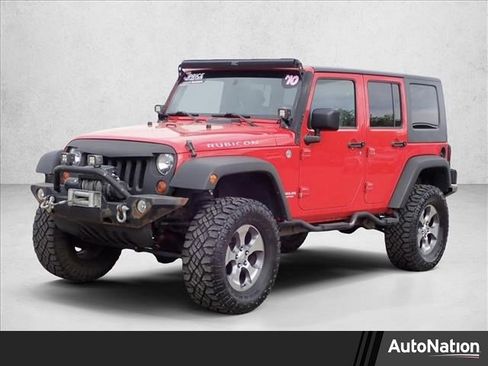 Used 2010 Jeep Wrangler Unlimited Rubicon w/ Trailer Tow Group AWD/4WD image 1