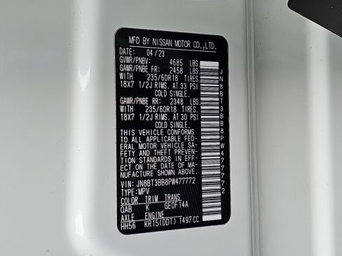 Certified 2023 Nissan Rogue SV image 27