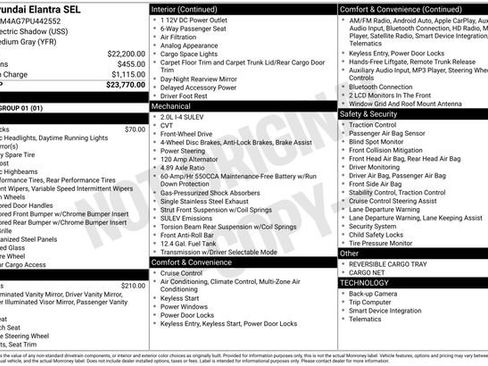 Used 2023 Hyundai Elantra SEL image 10