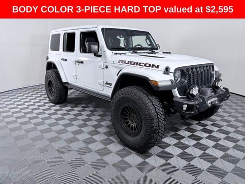 Used 2021 Jeep Wrangler Unlimited Rubicon image 2