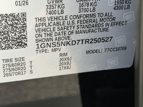 New 2026 Chevrolet Tahoe LT w/ Comfort Package image 21