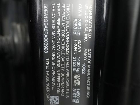 Used 2023 Lucid Air Grand Touring AWD/4WD image 29
