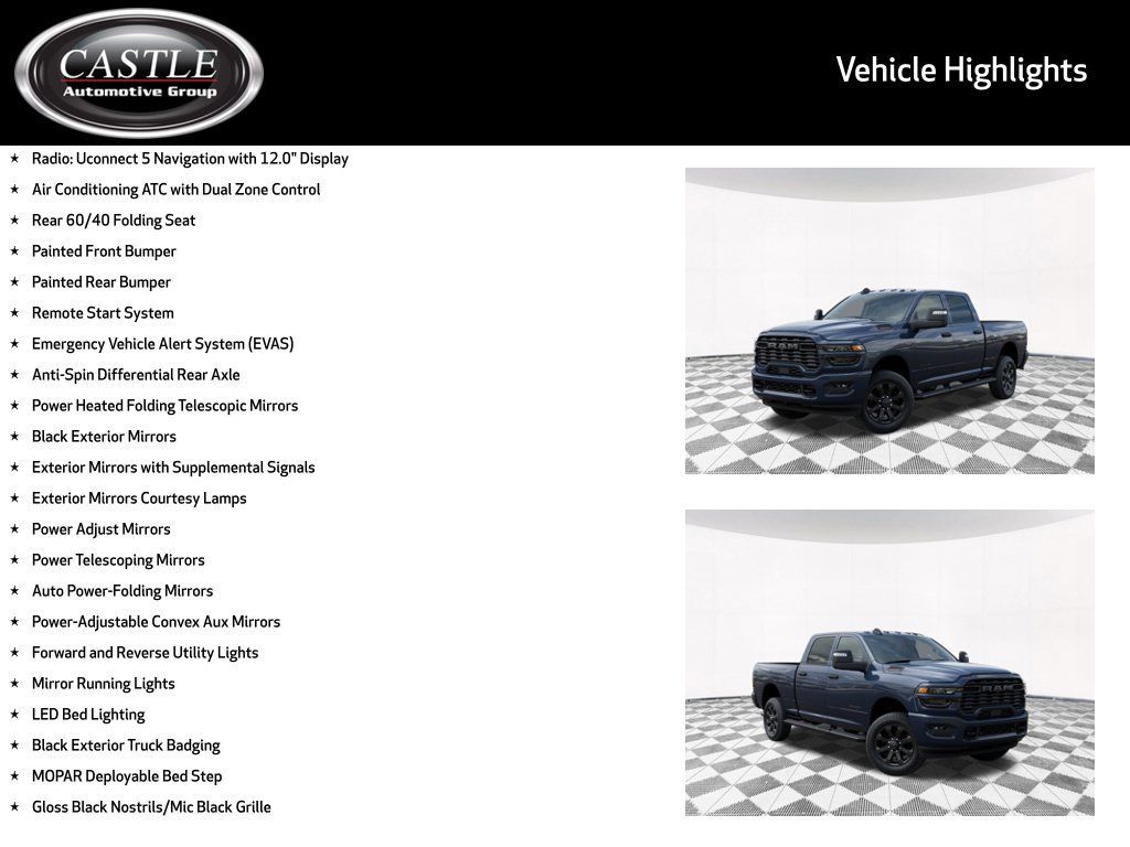 New 2027 RAM 2500 Big Horn AWD/4WD image 14