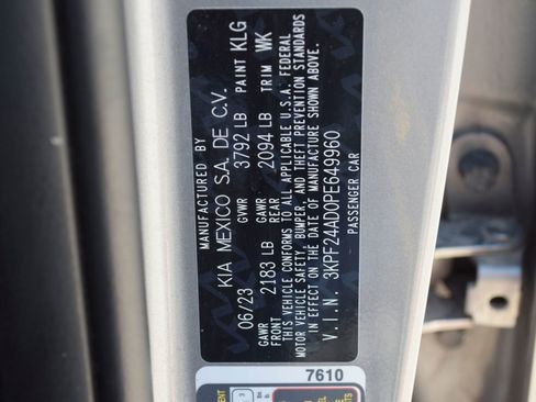 Used 2023 Kia Forte LXS FWD image 26