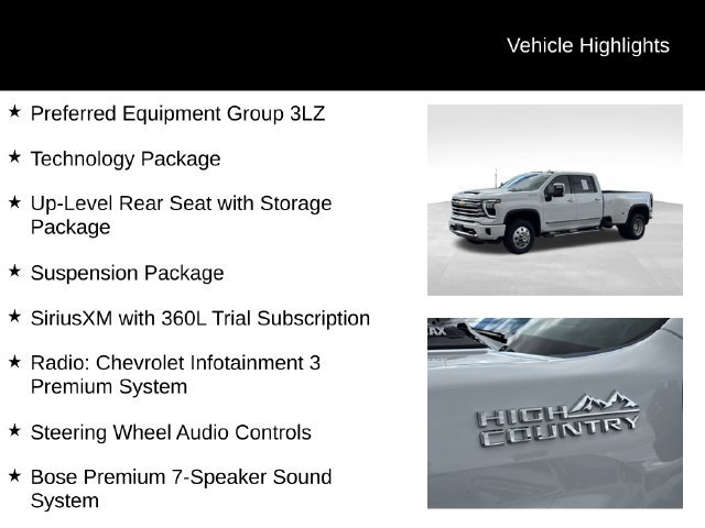 Certified 2026 Chevrolet Silverado 3500 High Country w/ Technology Package AWD/4WD image 8