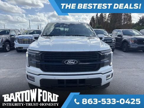 Used 2025 Ford F150 Platinum w/ Equipment Group 702A High image 2