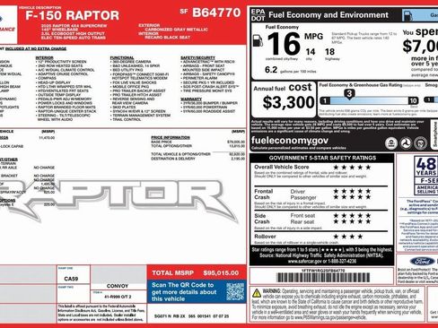 New 2025 Ford F150 Raptor image 2