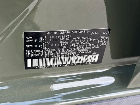 New 2026 Subaru Crosstrek 2.5i image 32