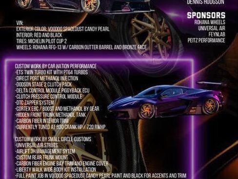 Used 2022 Chevrolet Corvette Stingray 2dr Coupe w/1LT image 4