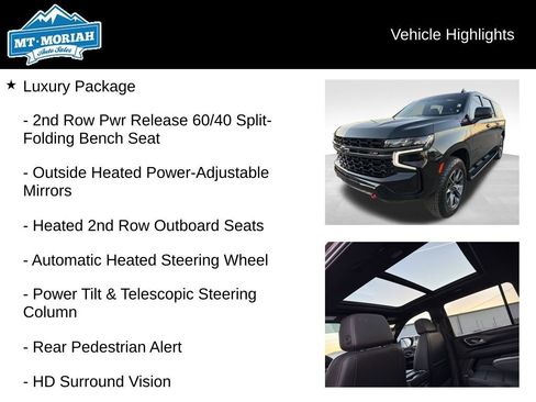 Used 2021 Chevrolet Suburban Z71 w/ Z71 Signature Package image 12