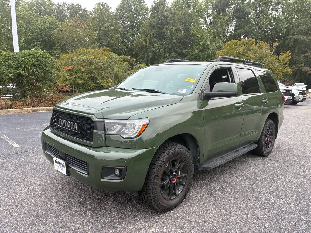 Used 2020 Toyota Sequoia TRD Pro AWD/4WD image 2