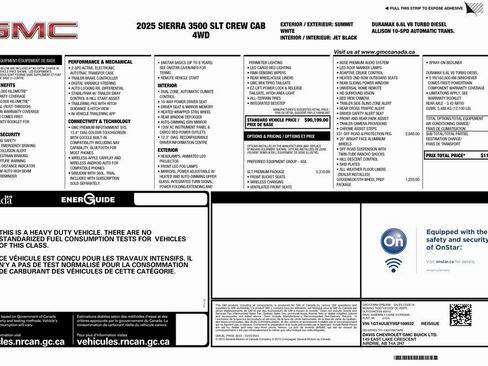 Used 2025 GMC Sierra 3500 SLT w/ SLT Premium Package image 4