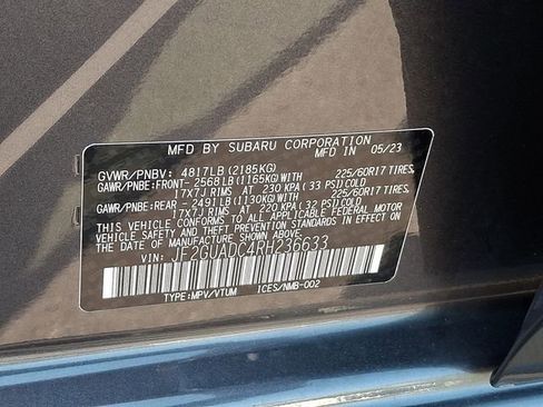 Certified 2024 Subaru Crosstrek 2.0i Premium AWD/4WD image 27