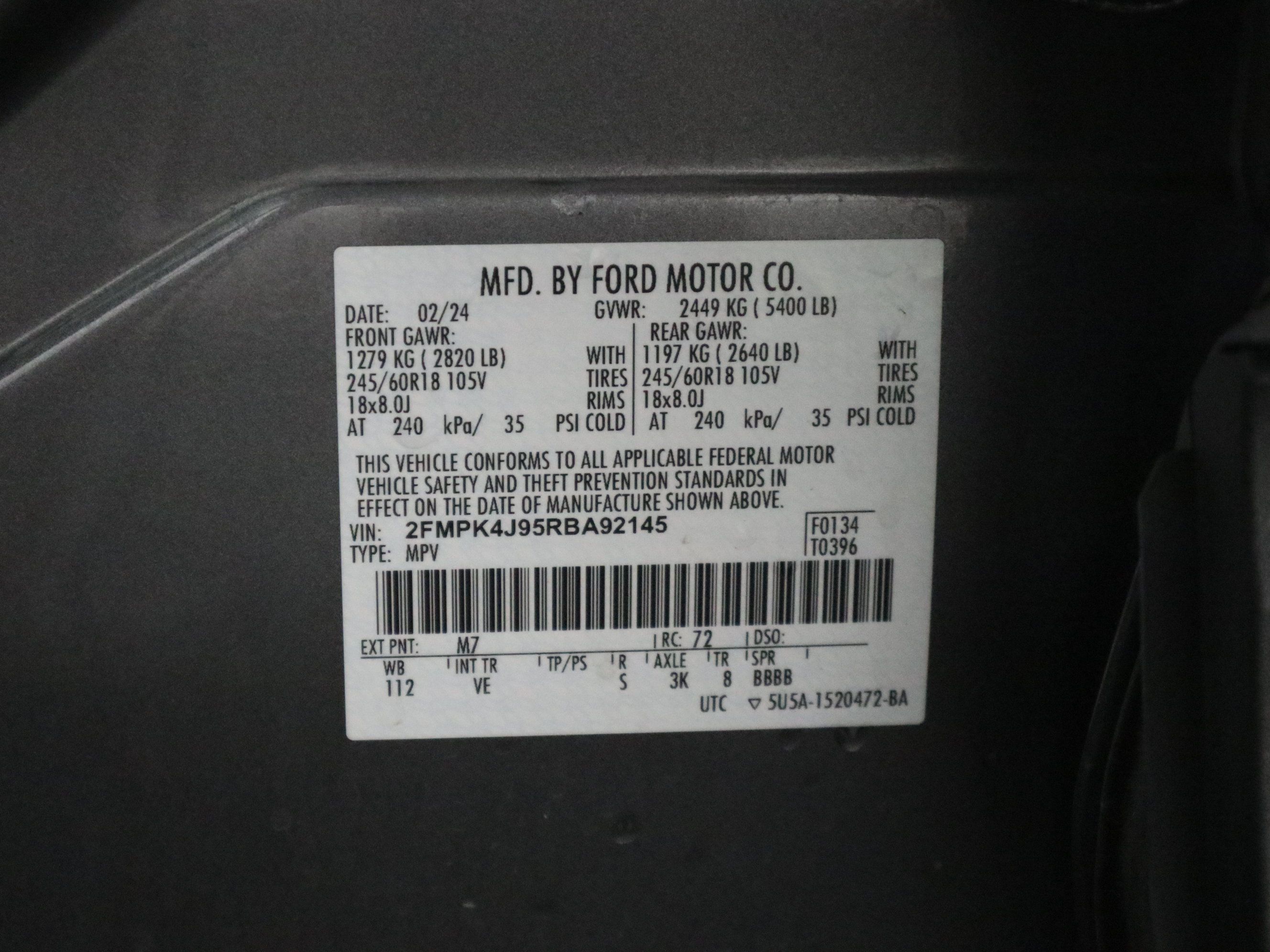 Used 2024 Ford Edge SEL AWD/4WD image 36